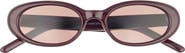 BP. Narrow Oval Sunglasses