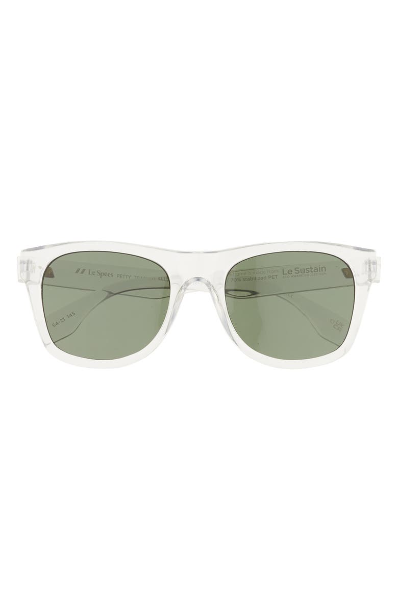 Le Specs Petty Trash 54mm Square Sunglasses, Main, color,