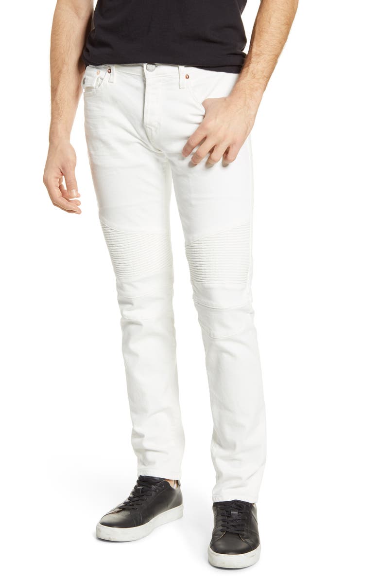 True Religion Brand Jeans Rocco Biker Extra Slim Fit Jeans, Main, color, 