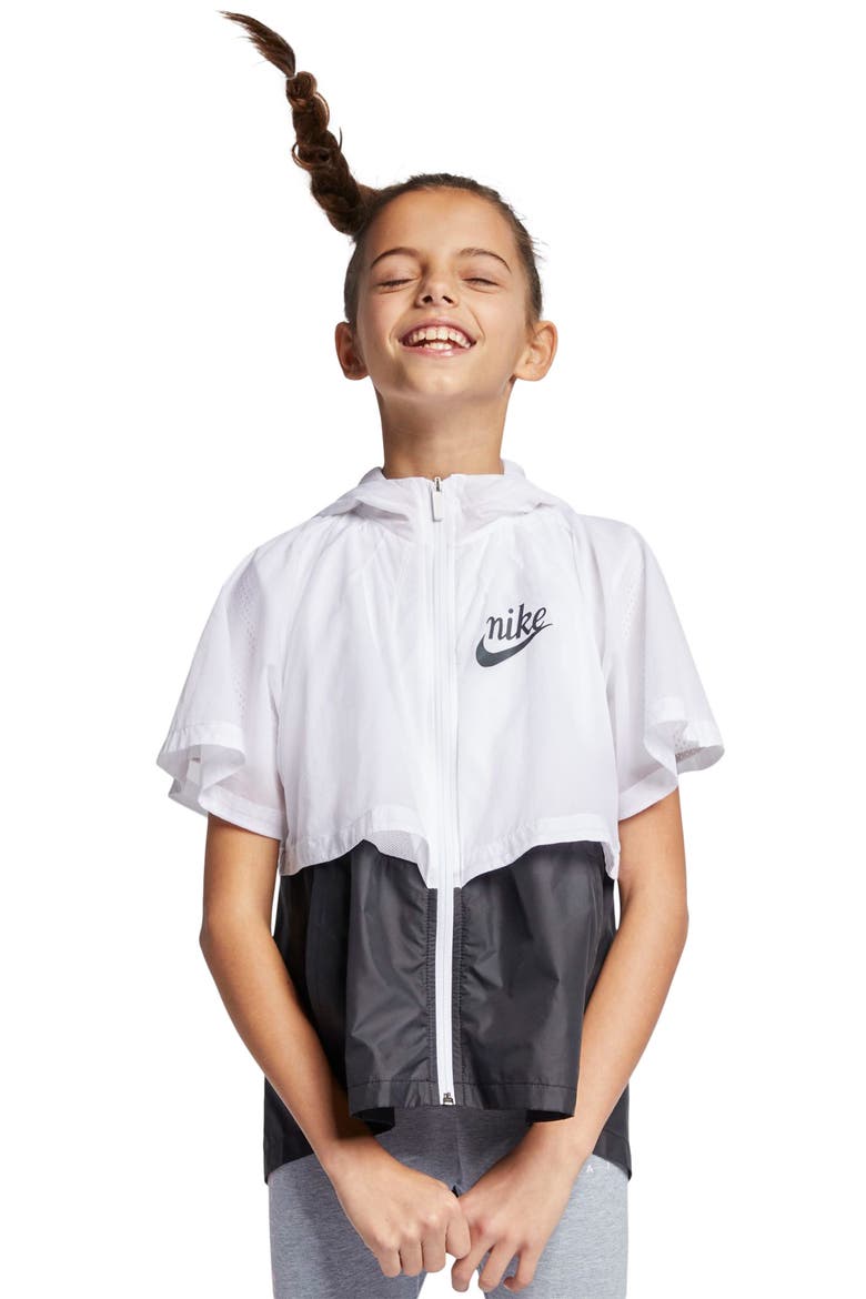 Icon Jacket, Alternate, color, WHITE/ BLACK