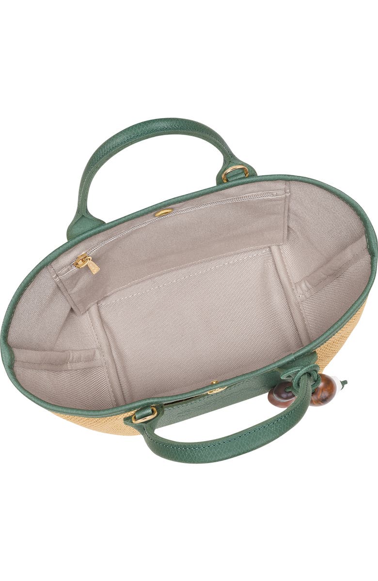 Longchamp Extra Small Le Pliage Panier Ceramique Top Handle Bag, Alternate, color, Oregano