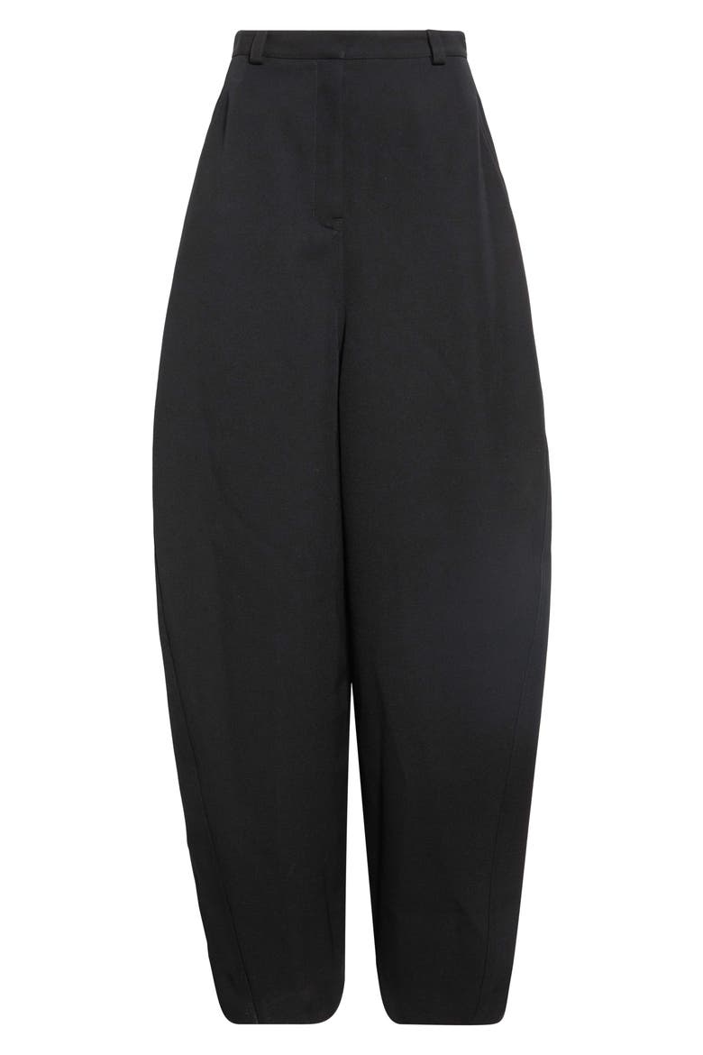 High Waist Barrel Pants, Main, color, 1000 BLACK