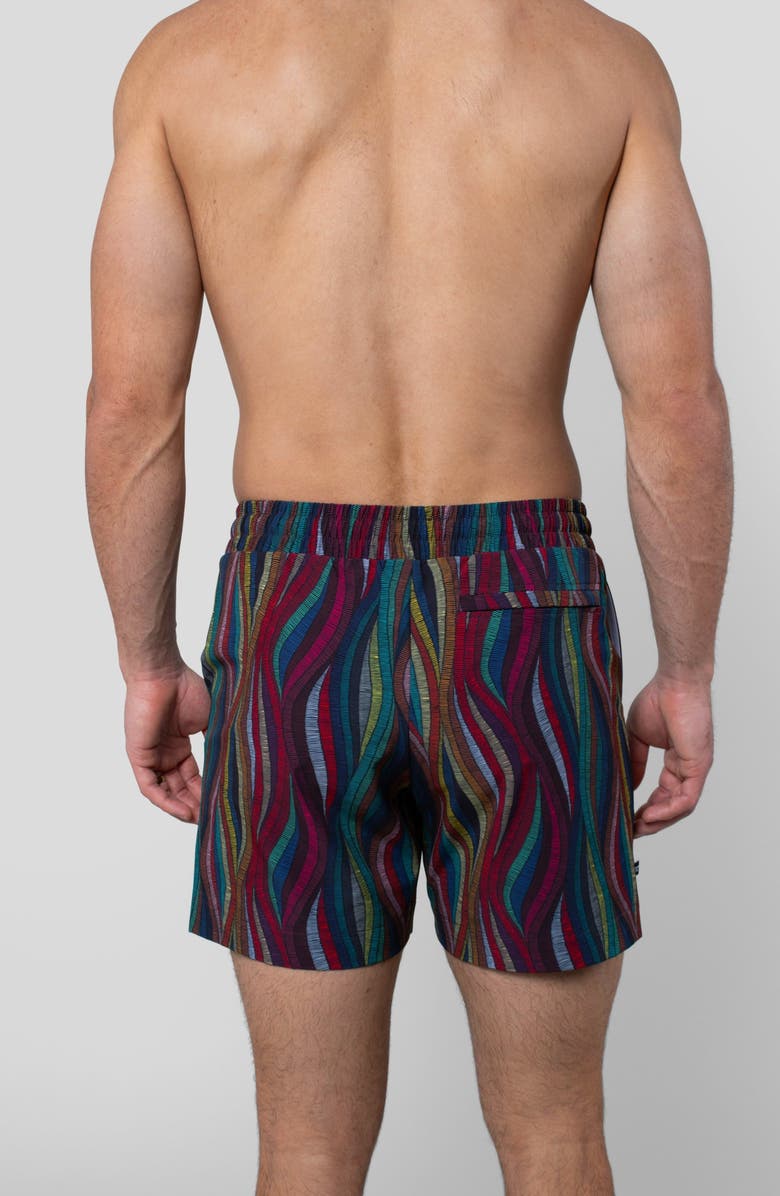 LEISURE LAB Calypso Swim Trunk, Alternate, color, Calypso