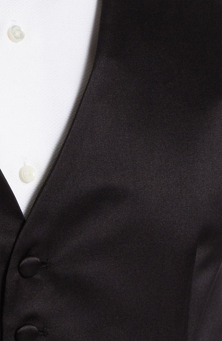 David Donahue Silk Vest, Alternate, color,