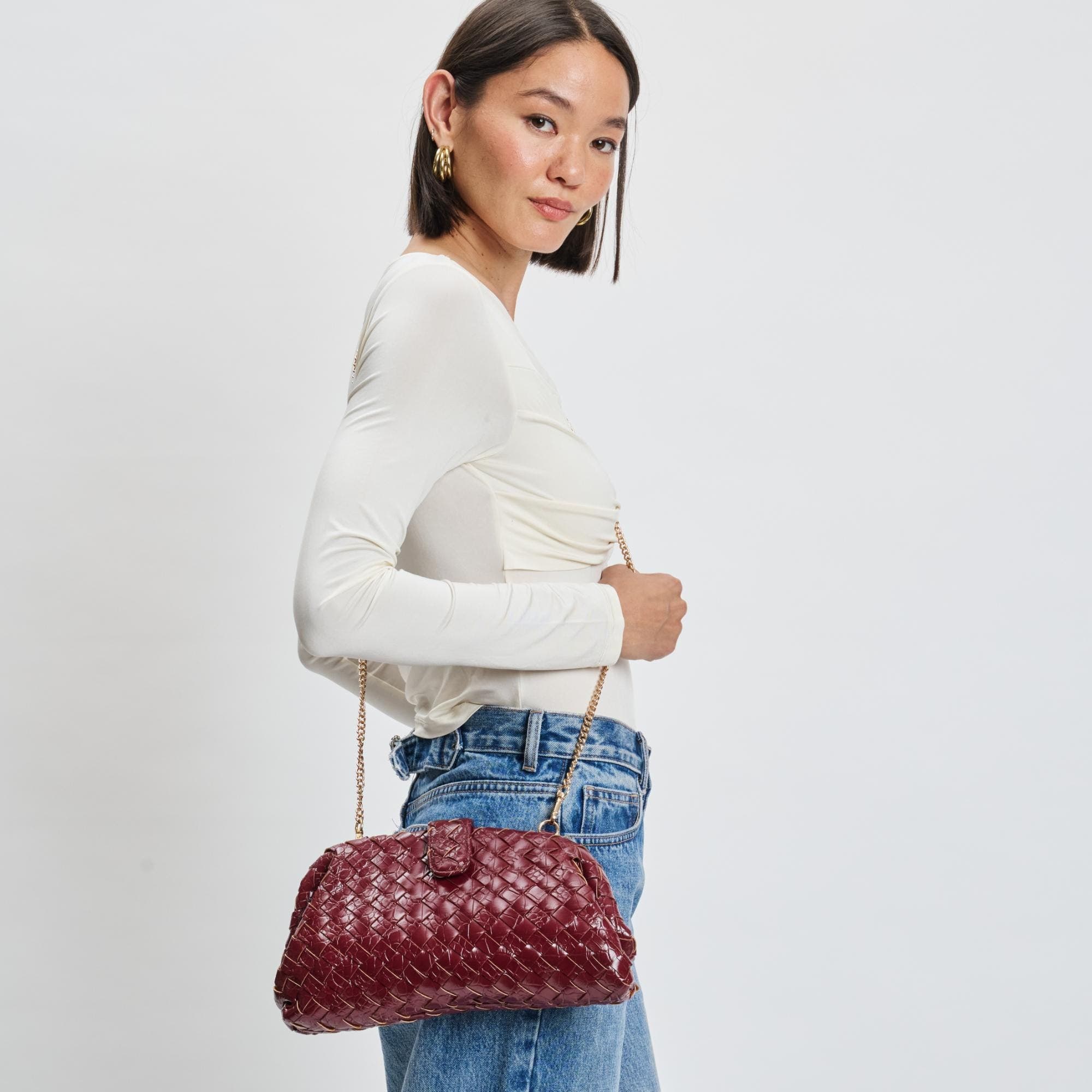 GiGi Crossbody, Alternate, color, Red