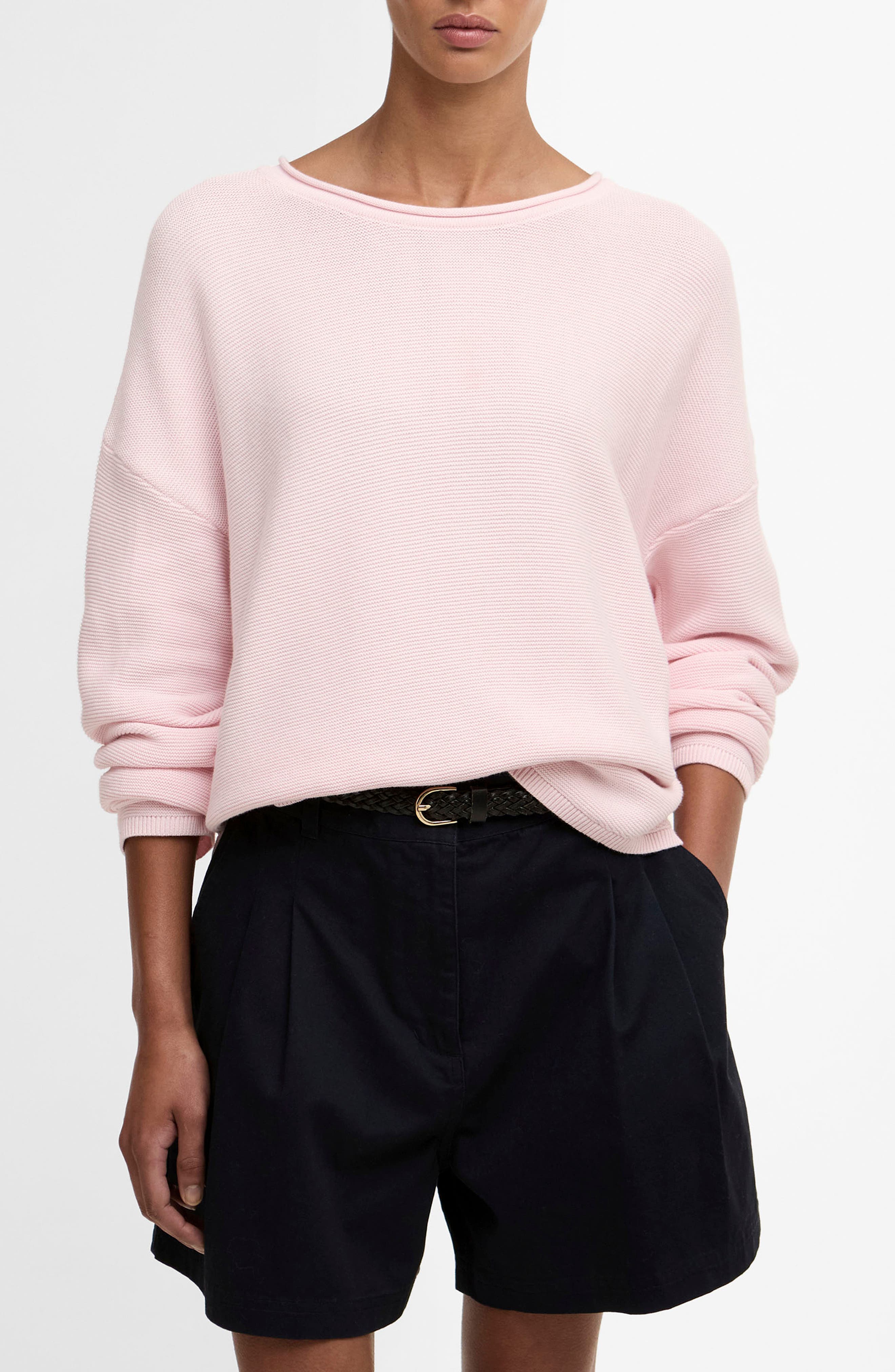 Marine Relaxed Fit Cotton Sweater - image 5