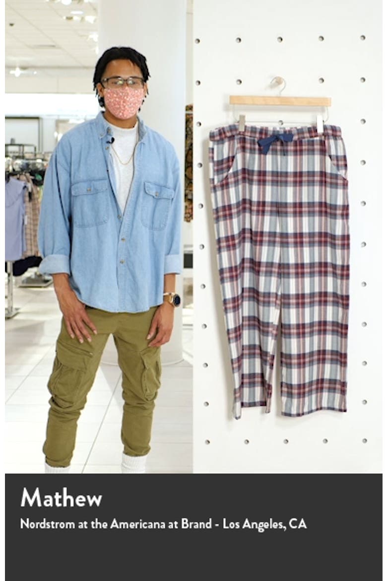 Flannel Tie Waist Pants video