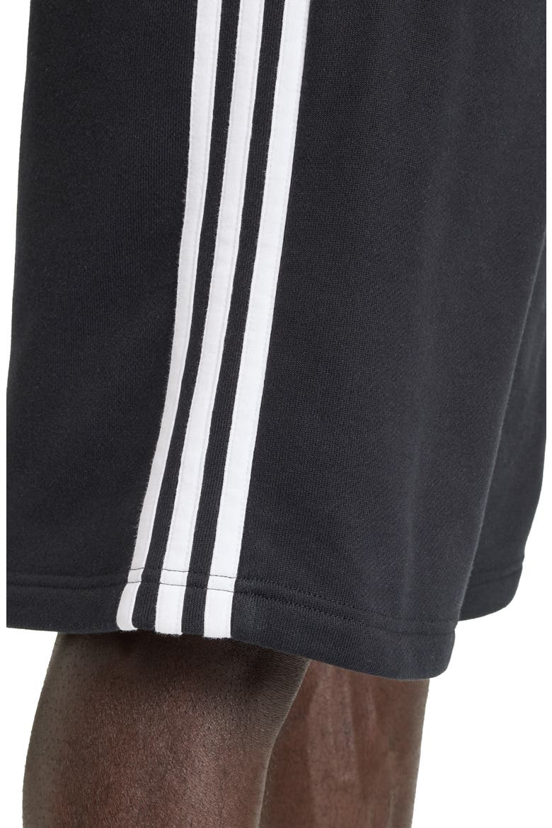 3-Stripes Shorts, Alternate, color, BLACK