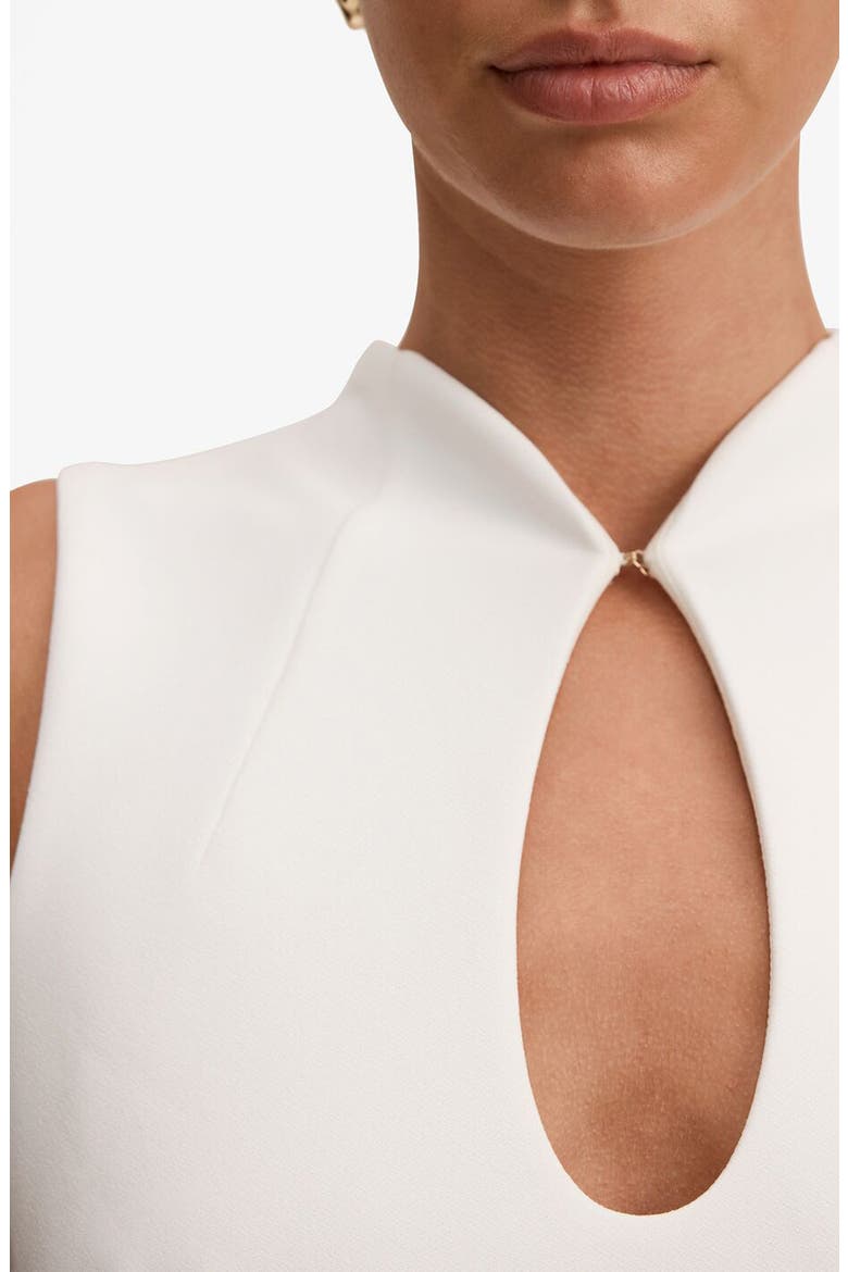 Frankie Cutout Sleeveless Body-Con Maxi Dress, Alternate, color, PORCELAIN