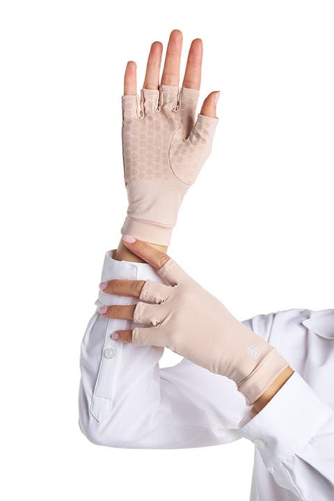 Ouray Fingerless UV Sun Gloves, UPF 50+ Sun Protection