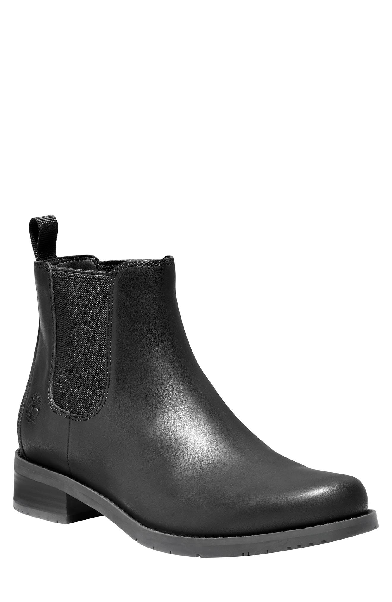 Timberland Mont Chevalier Leather Chelsea Boot, Main, color, 