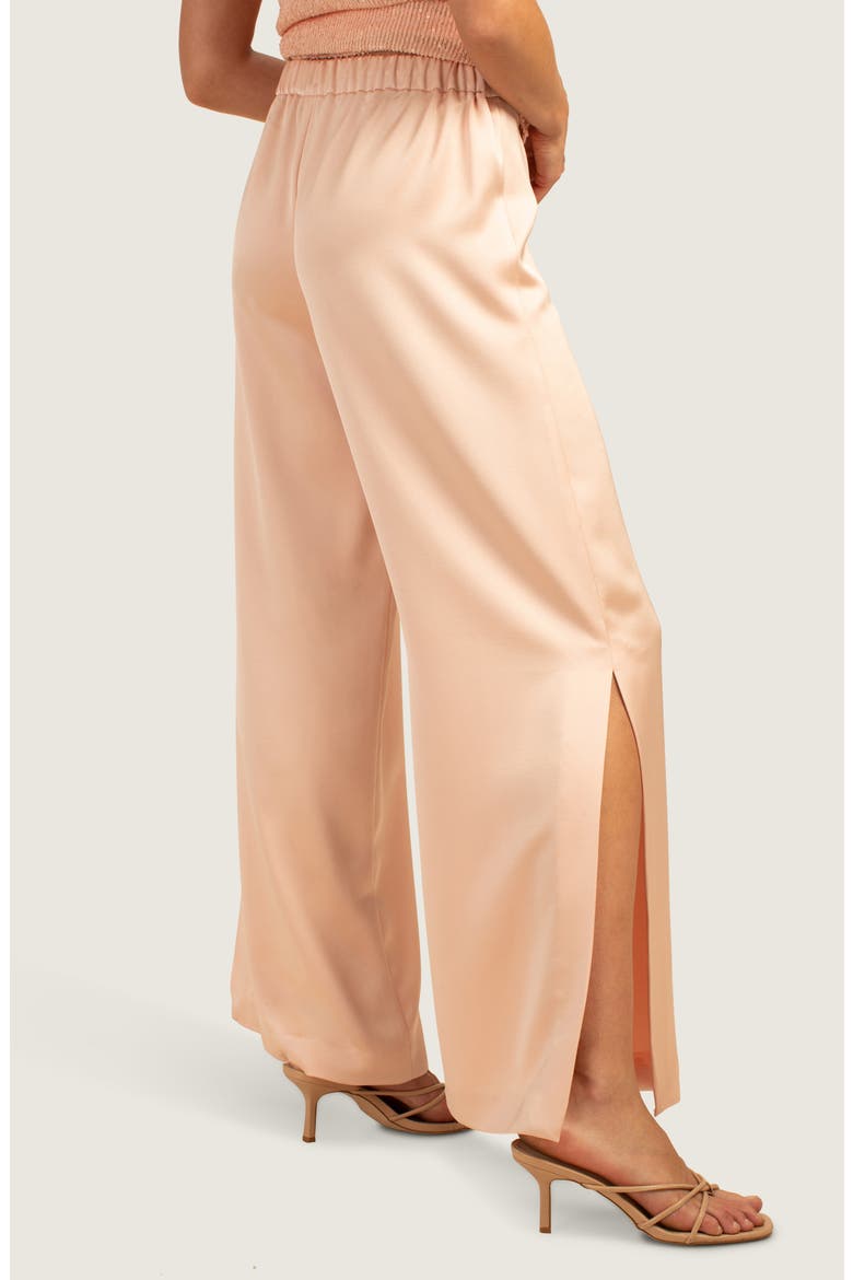 Sunset Wide Leg Pants, Alternate, color, STRAWBERRY FIELDS