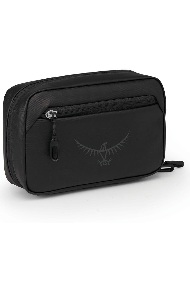 Osprey Transporter Powerhouse Tech Storage Pouch, Alternate, color, Raven Black/ Black