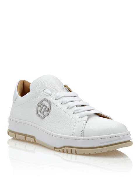 Leather Lo-Top Sneakers Hexagon Luxe Unisex