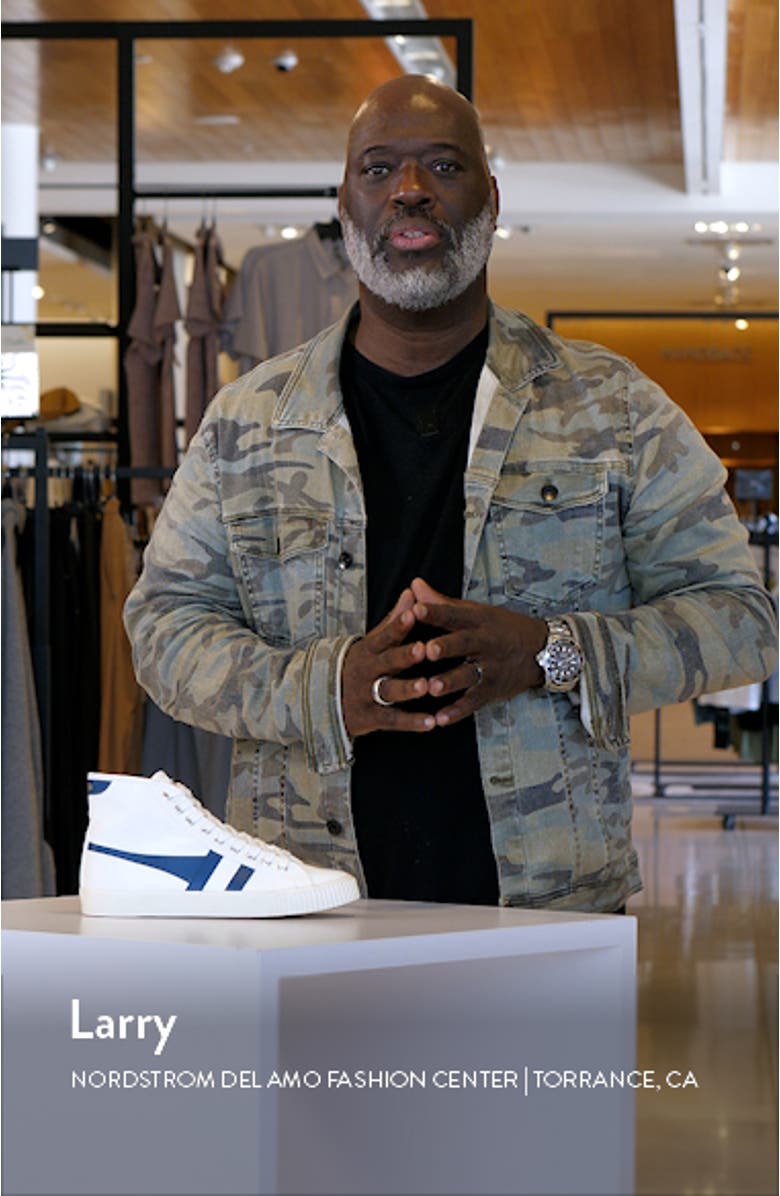 Tennix Mark Cox High Top Sneaker, sales video thumbnail