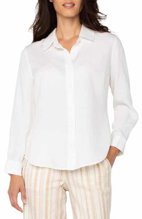 Liverpool Los Angeles Lyocell Button-Up Shirt