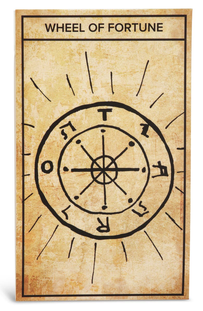 Sterling Forever Wheel of Fortune Pendant Necklace, Alternate, color, Gold