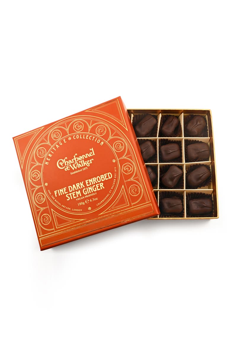 Fine Dark Chocolate Enrobed Stem Ginger, Main, color, NONE