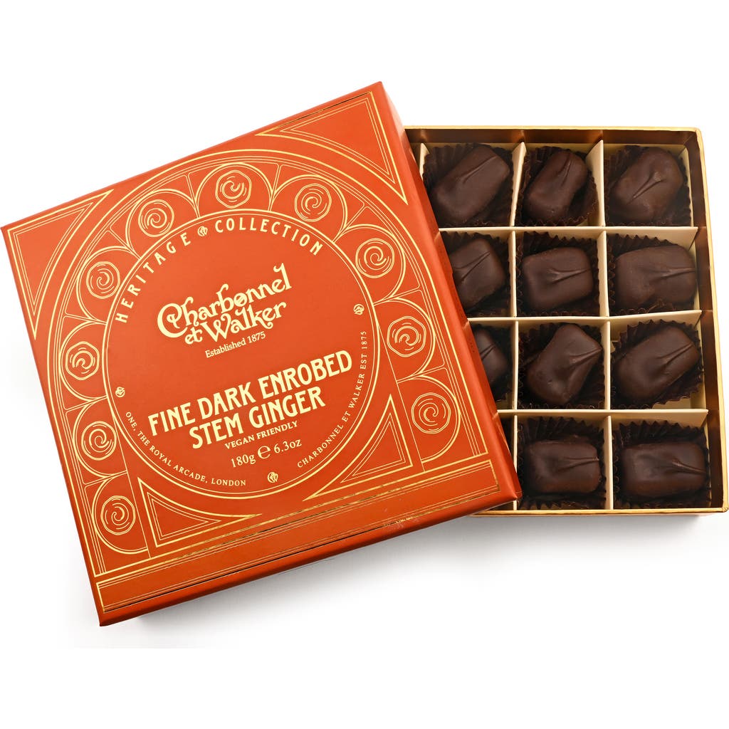 Charbonnel et Walker Fine Dark Chocolate Enrobed Stem Ginger in None  product