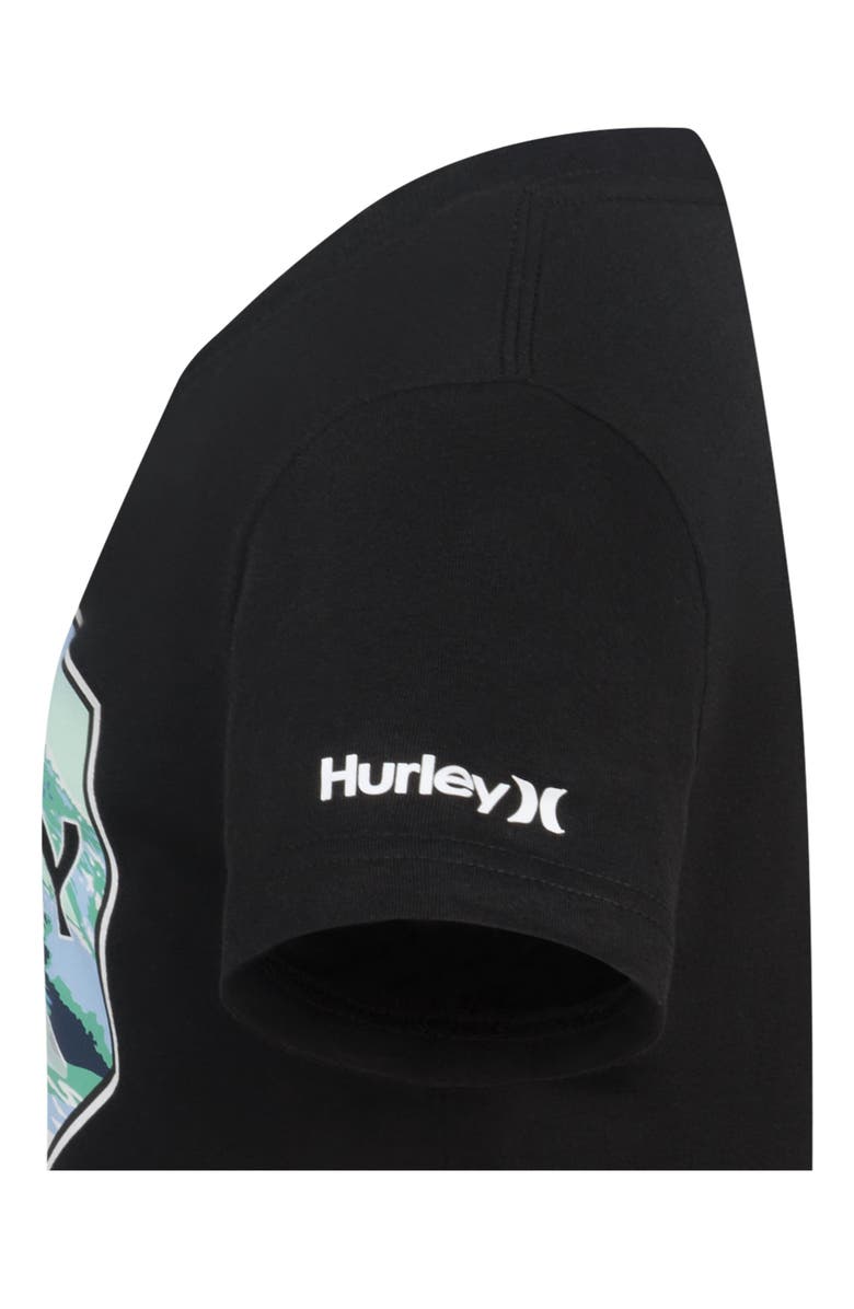 Hurley Kids' Wave Hex Graphic Tee, Alternate, color,