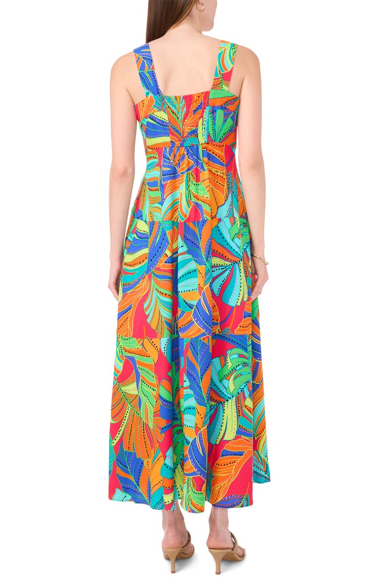 Halogen<sup>®</sup> Thick Strap Empire Waist Maxi Dress, Alternate, color, Tibetan Red
