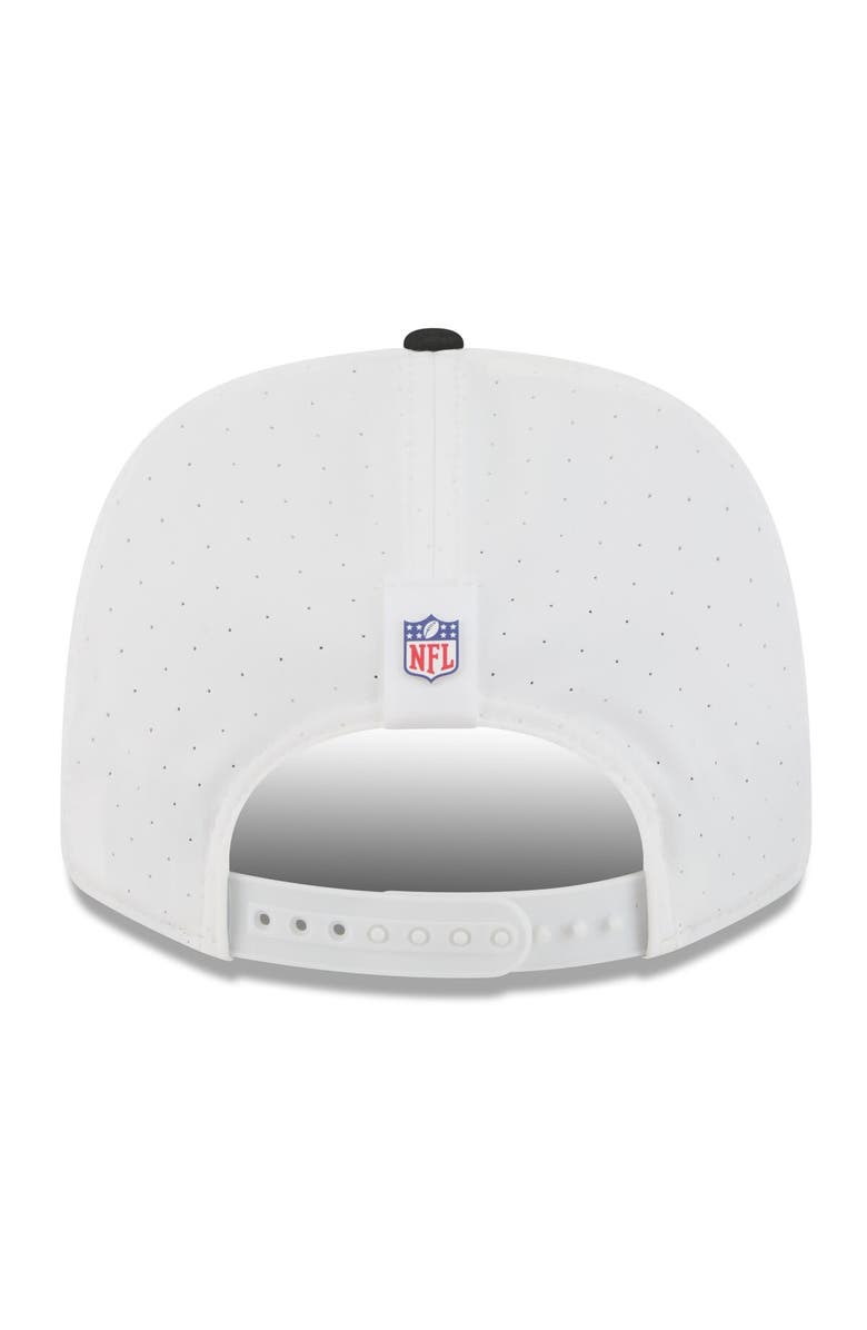 New Era Men's New Era White/Black Las Vegas Raiders 2025 NFL Training Camp 9SEVENTY Adjustable Hat, Alternate, color, White