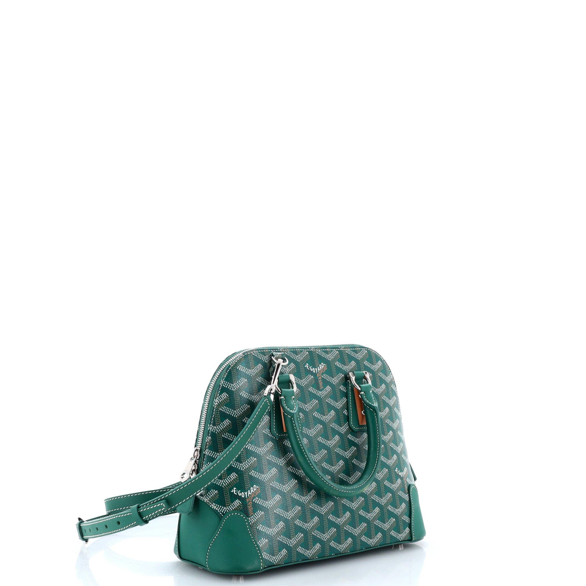 Vendome Bag Coated Canvas Mini, Alternate, color, Green