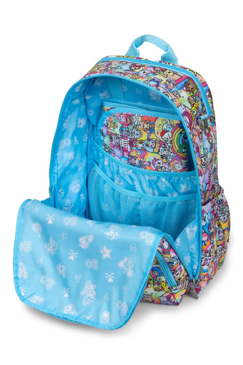 Zealous Water Resistant Diaper Backpack, Alternate, color, MISCELLANEOUS