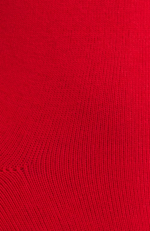 High Heel Jungle Lil' Red Quarter Socks In Red