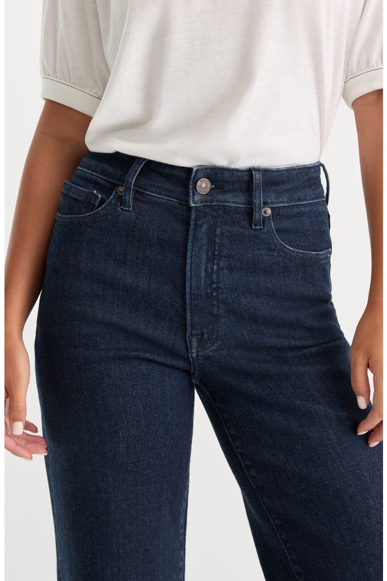 Good Waist High Waist Wide Leg Palazzo Jeans, Alternate, color, INDIGO1153
