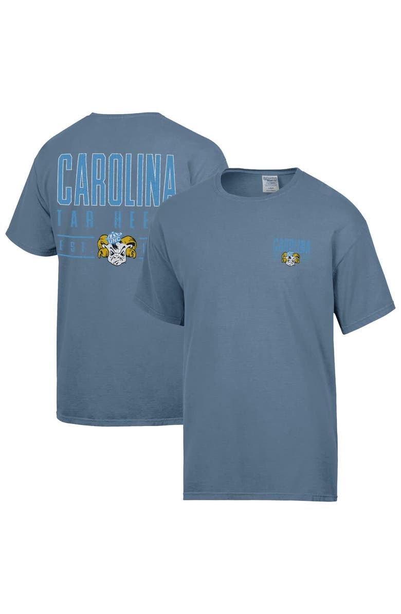 ComfortWash Men's ComfortWash Blue North Carolina Tar Heels Big Name T-Shirt, Main, color, Blue