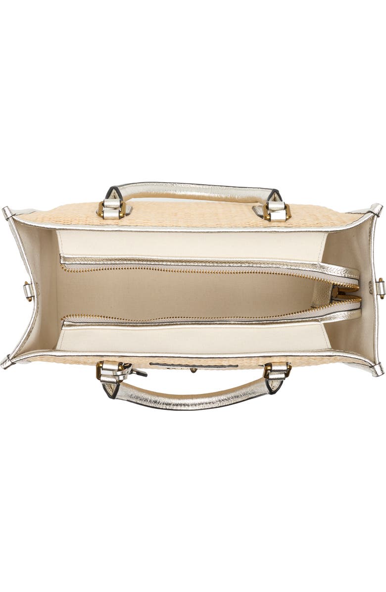 Kurt Geiger London Chiswick Top Handle Top Bag, Alternate, color, Silver Multi