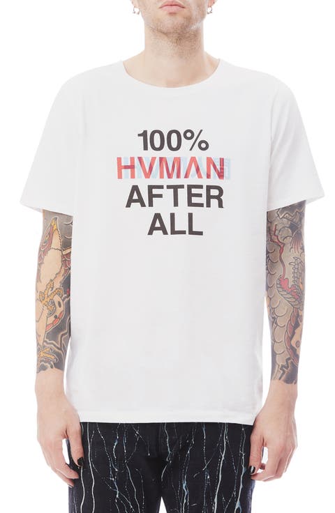 Hvman After All Graphic Crewneck T-Shirt