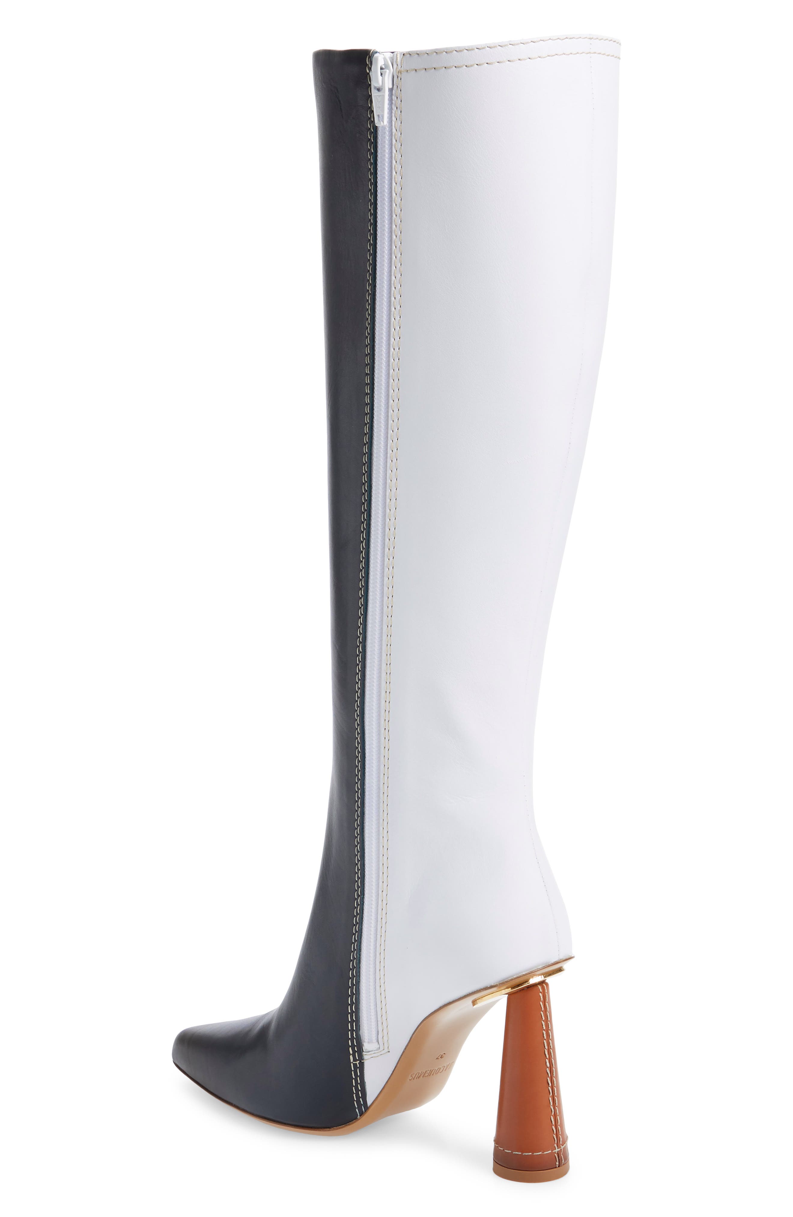 Jacquemus Les Bottes Leon Hautes Knee High Boot, Alternate, color, 