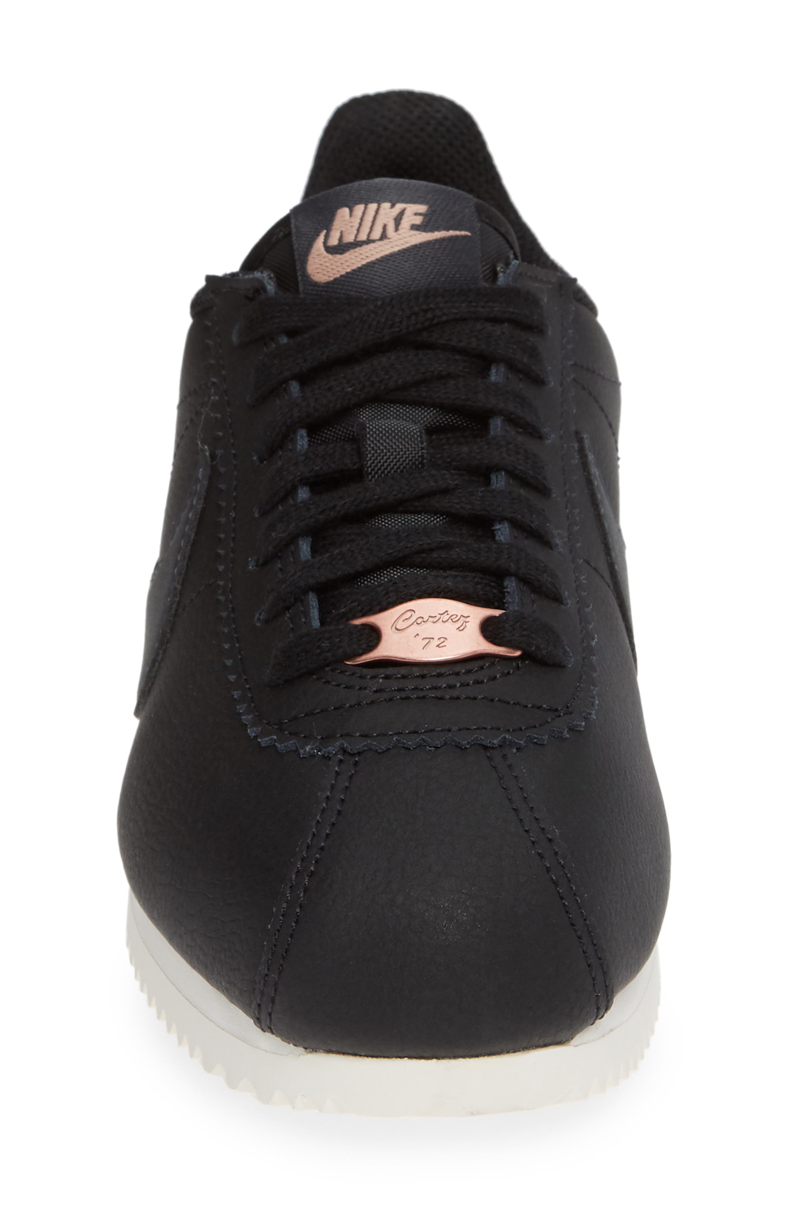 Classic Cortez Sneaker, Alternate, color, BLACK/ METALLIC RED BRONZE