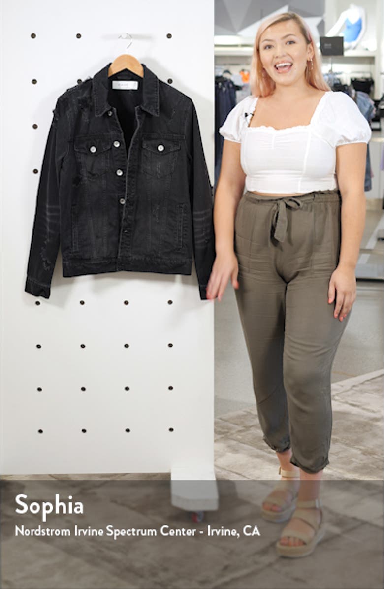 Ripped Western Denim Jacket, sales video thumbnail