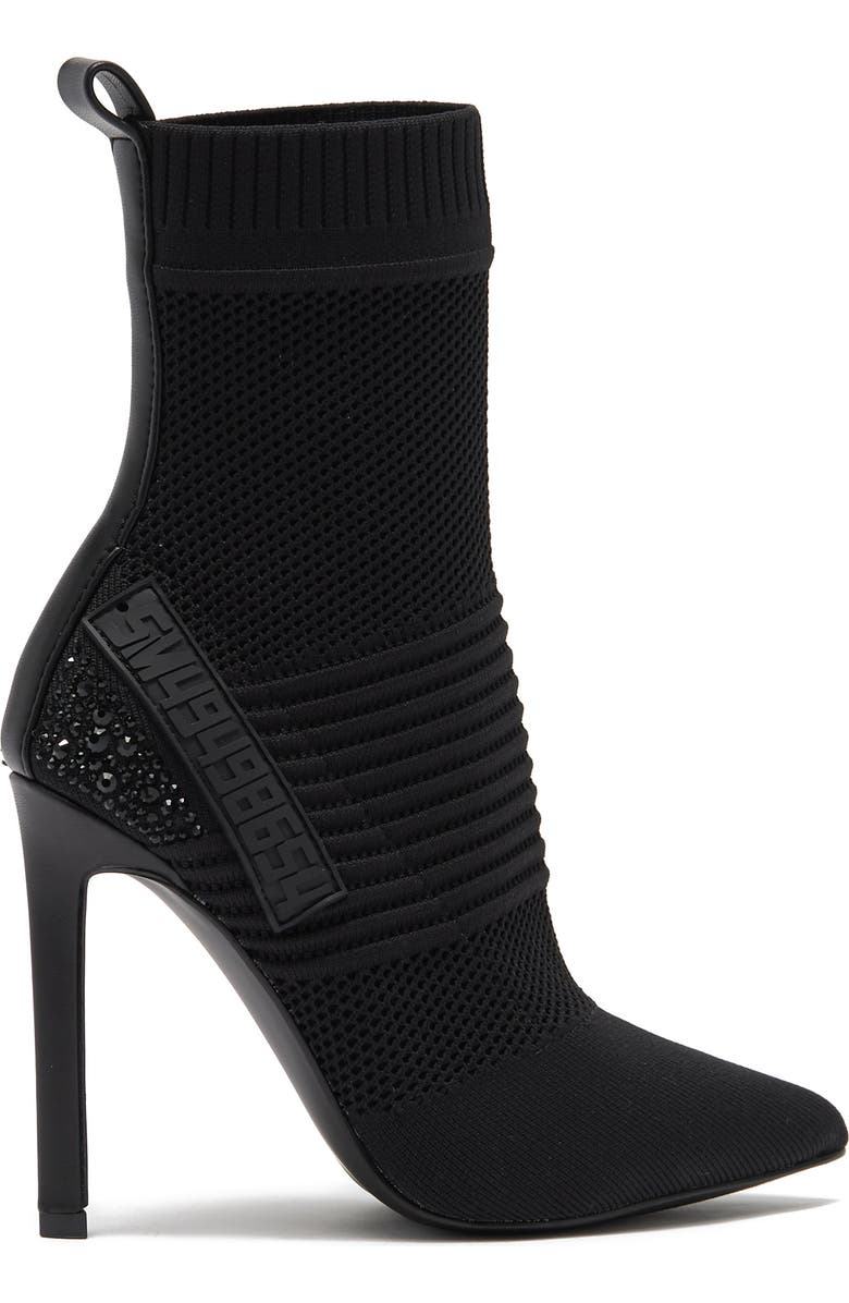 Steve Madden Maxwelle Pointed Toe Knit Boot, Alternate, color,