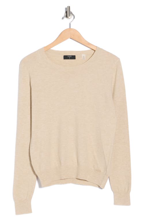 T Tahari Crewneck Sweater In Neutral