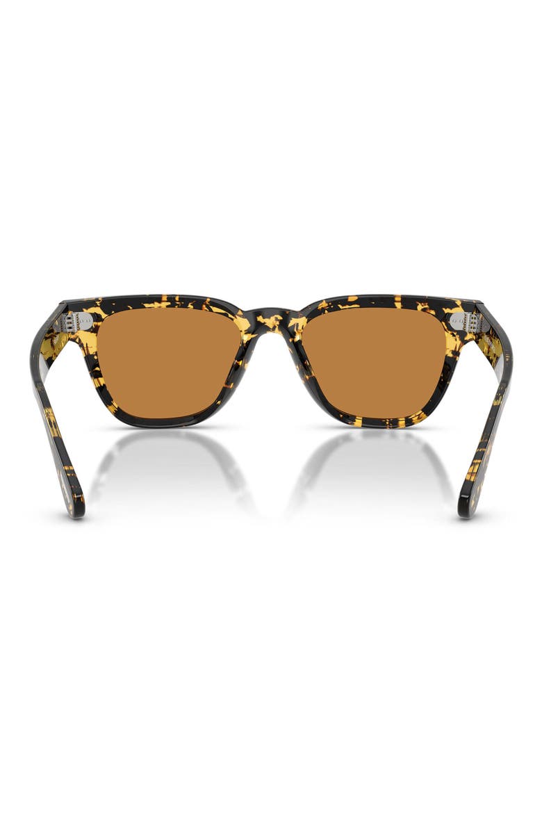 Rueny 51mm Pillow Sunglasses, Alternate, color, TOKYO TORTOISE / COGNAC