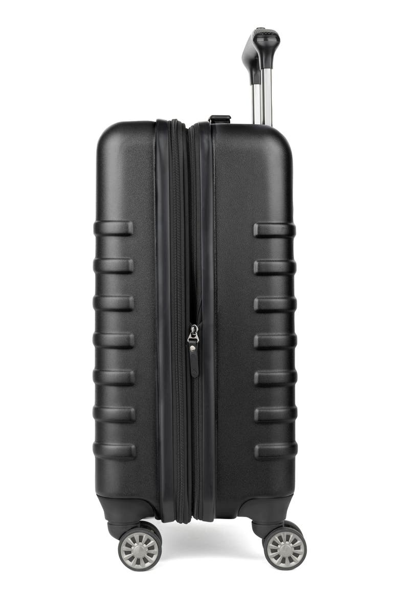 Rollmaster™ Lite 2 20-Inch Expandable Carry-on Hardside Spinner Luggage, Alternate, color, BLACK MATTE