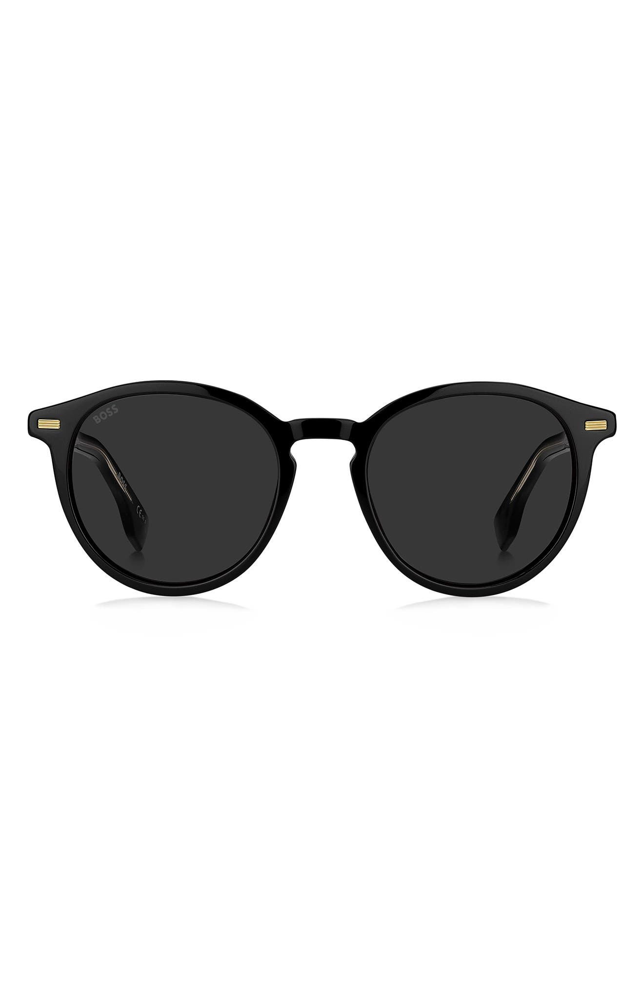 BOSS 51mm Round Sunglasses