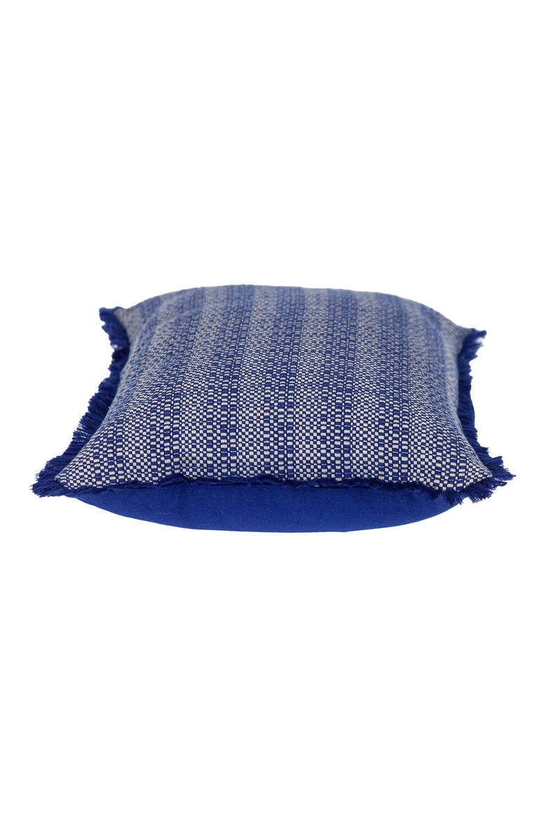 Cross Weave Rectangle Accent Pillow, Alternate, color, BLUE
