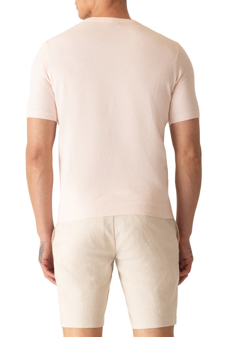 Modern Texture Knit T-Shirt, Alternate, color, ROSE ALL DAY