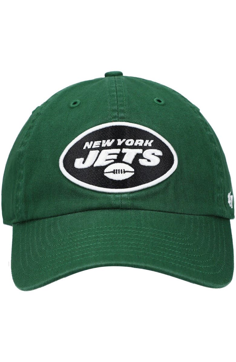 '47 Men's '47 Green New York Jets Primary Clean Up Adjustable Hat, Alternate, color, Green