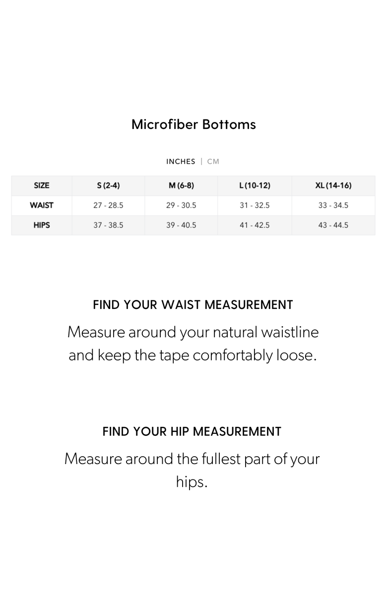 Siella Microfiber High Waist, Alternate, color, 