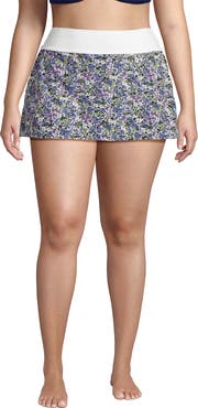 Lands' End Pinchless Mini Swim Skort