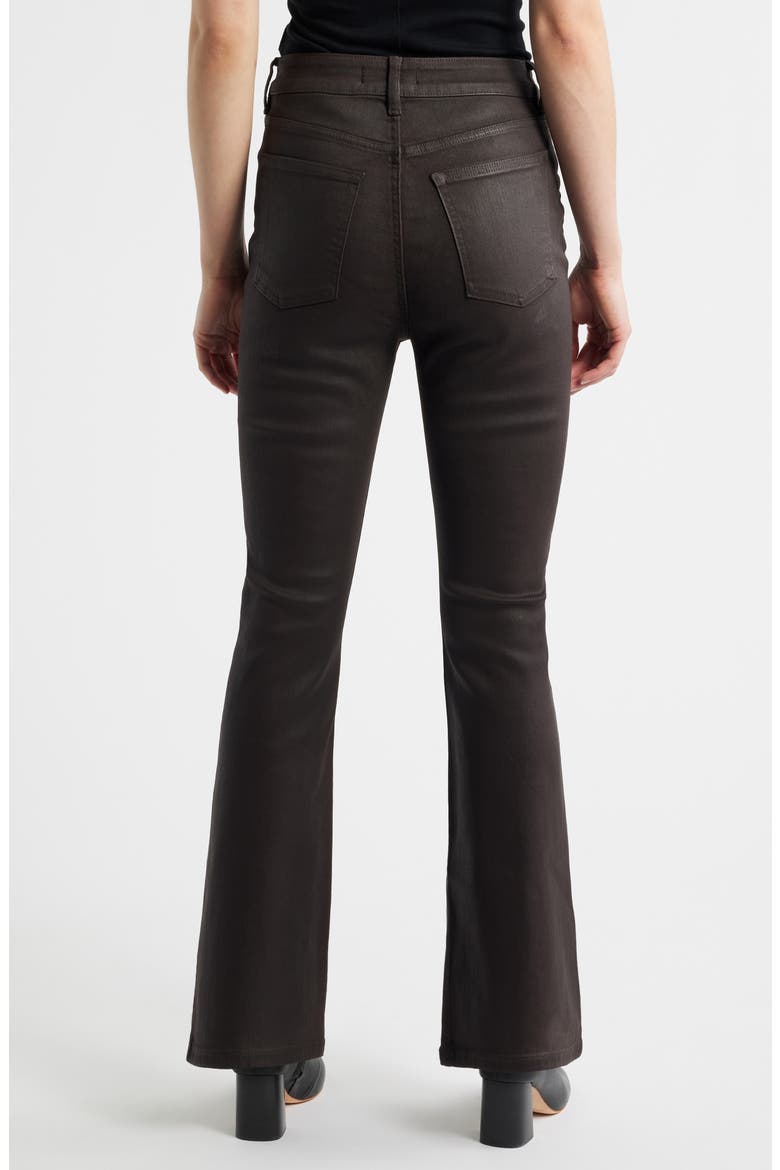 Nao Coated Bootcut Jeans, Alternate, color, COATED AMERICANO
