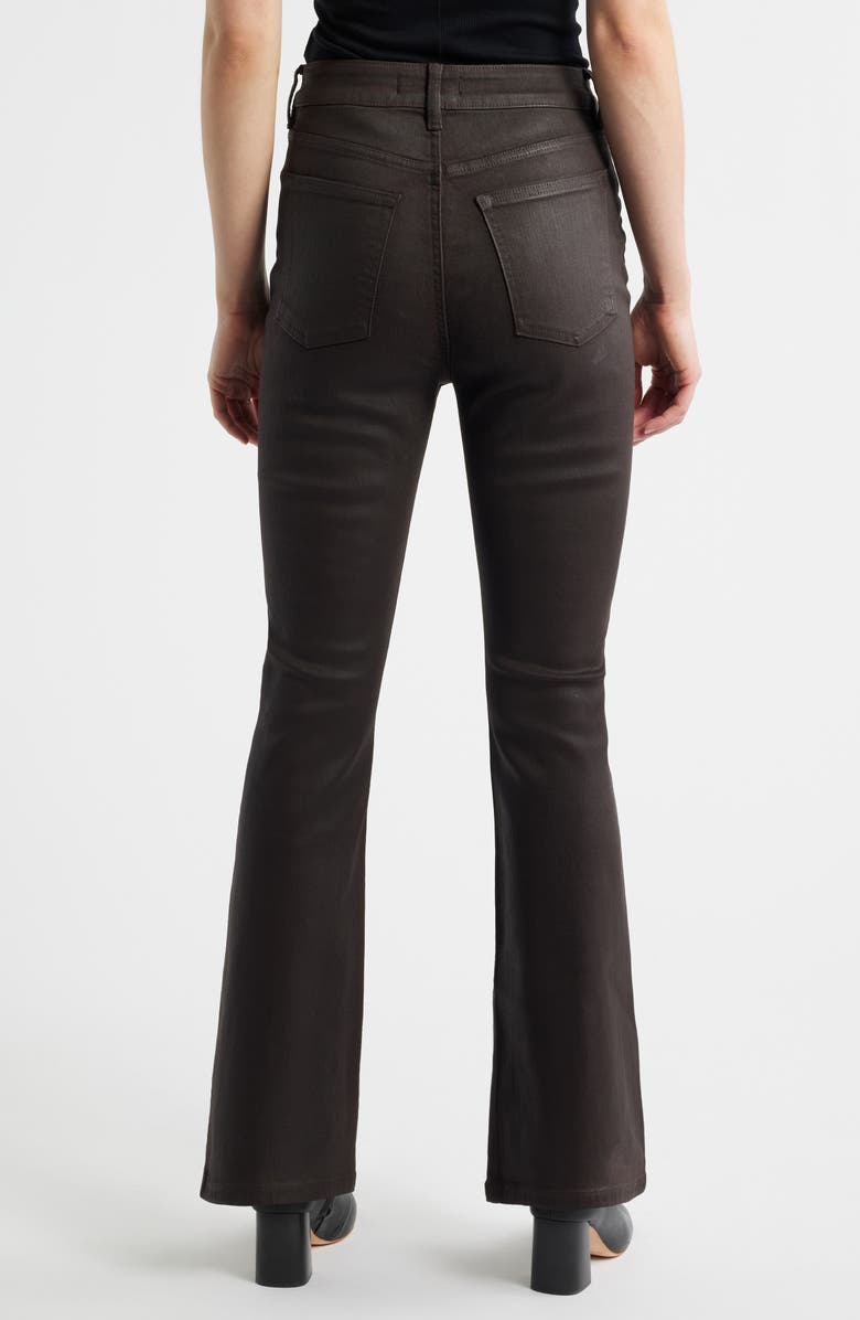 WARP+WEFT Nao Coated Bootcut Jeans, Alternate, color, Coated Americano