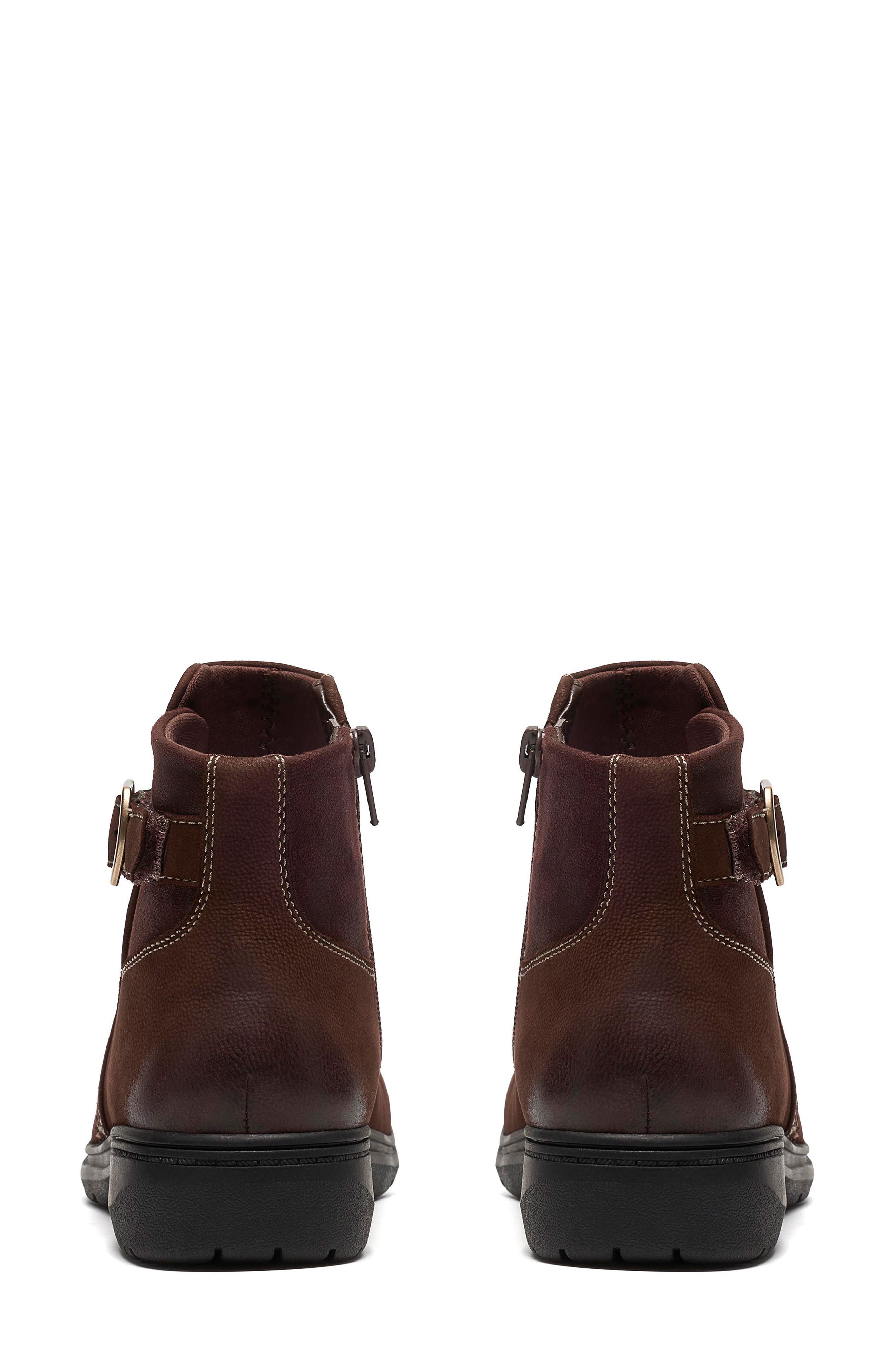 Carleigh Angie Short Boot - Wide Width Available, Alternate, color, DARK BROWN COMBI