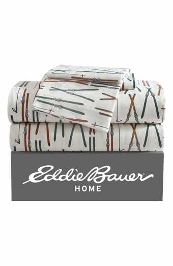 Ski Line Cotton Flannel Sheet Set